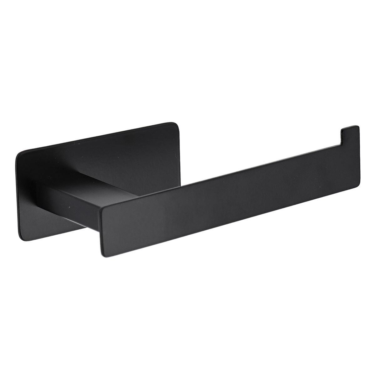 Suport pentru hârtie igienică Eboni - negru, Basics, metal (16/4,5/7cm)