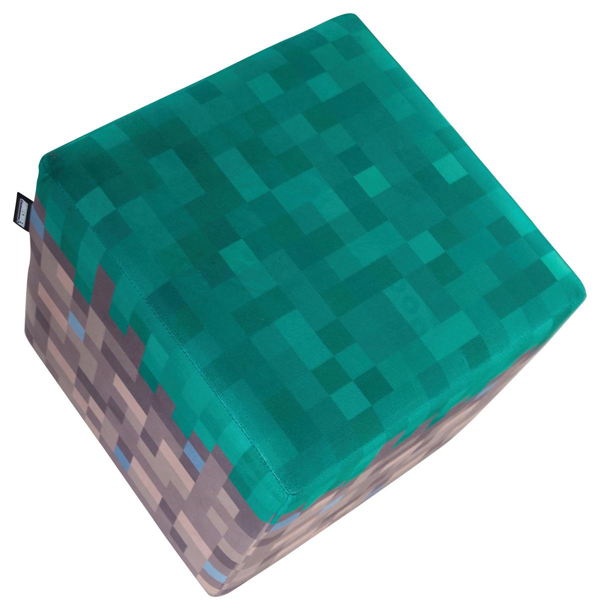 Sitzbox Minecraft 2er-Set ca. 35x35x35 cm - Multicolor, MODERN, Textil (35/35/35cm) - Minecraft