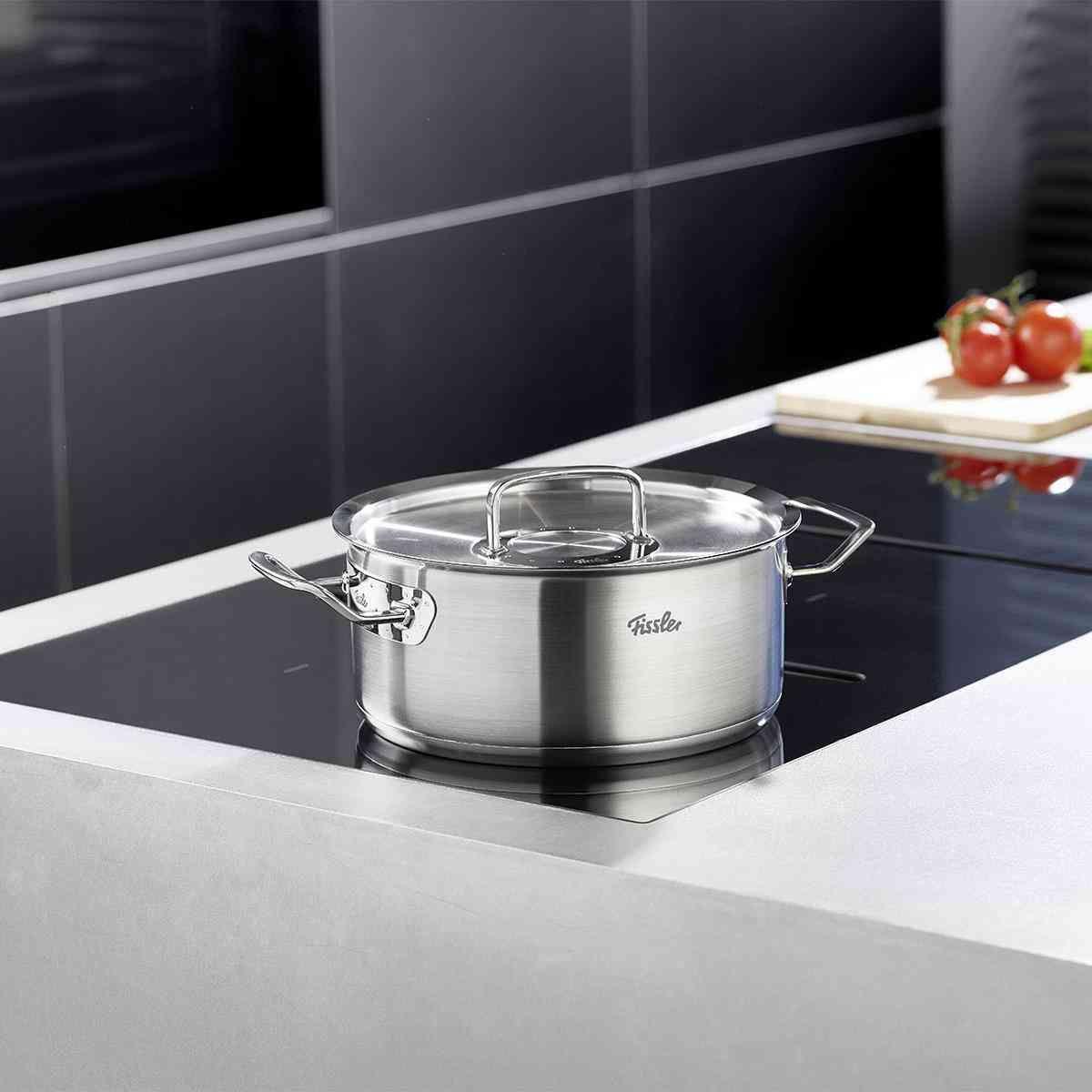 ZESTAW GARNKÓW 084-388-06-001/0 FISSLER - kolor srebrny, Design, metal - Fissler