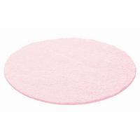 Hochflorteppich Life Rosa Ø ca. 200cm - Rosa, KONVENTIONELL, Textil (200/200cm) - Novel