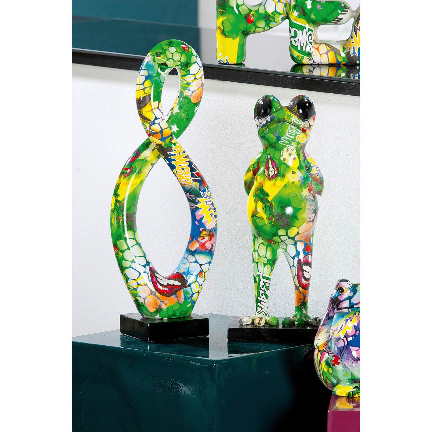 Dekofrosch Multicolor - Multicolor, Basics, Kunststoff (13/30,5/10cm)