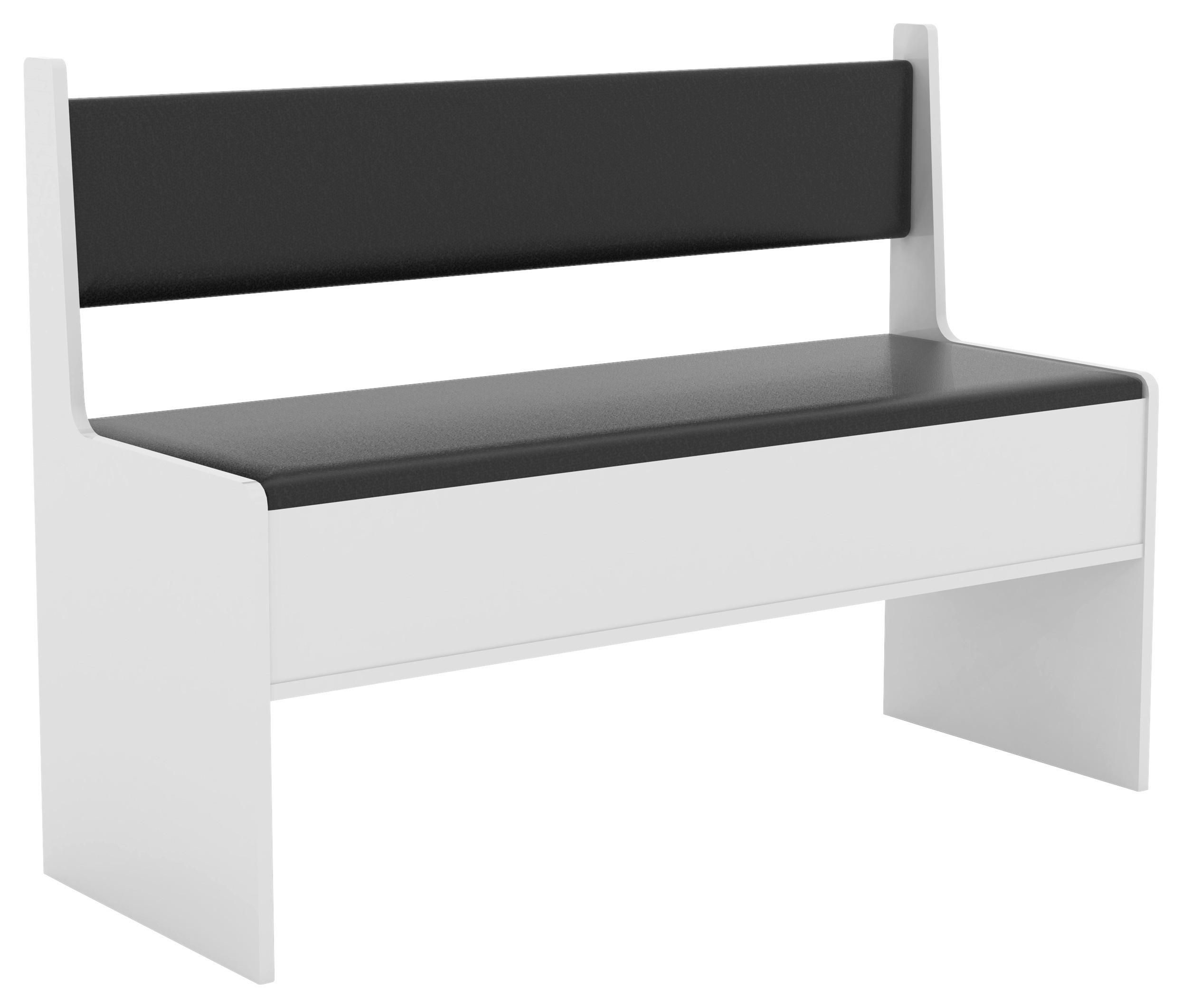 Klop Esal, Bela - bela, Moderno, leseni material (110/80/42cm) - MID.YOU