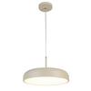 LED-HÄNGLAMPA MIKE - vit/sandfärgad, Modern, metall/plast (40/130cm) - Mömax