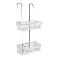 Fürdőszobai Polc Lava Mx401129 - fekete, fém (26/55/16cm) - Metaltex