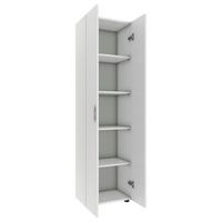 Pisarniška Omara Ulas 5, Bela - bela, Moderno, leseni material (49/178/34cm) - MID.YOU