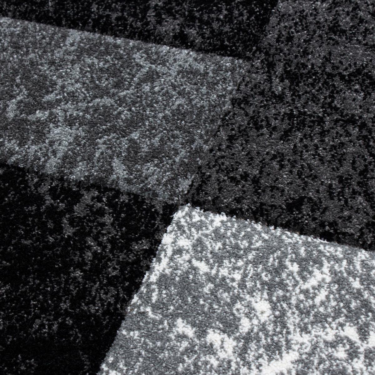 Webteppich Hawaii Schwarz ca. 160x230cm - Schwarz, KONVENTIONELL, Textil (160/230cm) - Novel