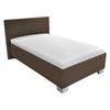 Tapecirani Krevet Como - bijela/boje kroma, drvo/tekstil (120/200cm)