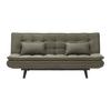 BÄDDSOFFA SUN -BASED- - grön/svart, Modern, trä/textil (190/83/93cm) - Based