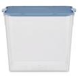 Box mit Deckel Lorry Blau - Transparent, KONVENTIONELL, Kunststoff - Plast 1