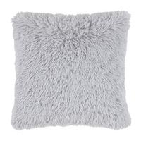 Okrasna Blazina Fluffy - srebrne barve, Romantika, tekstil (45/45cm) - Modern Living