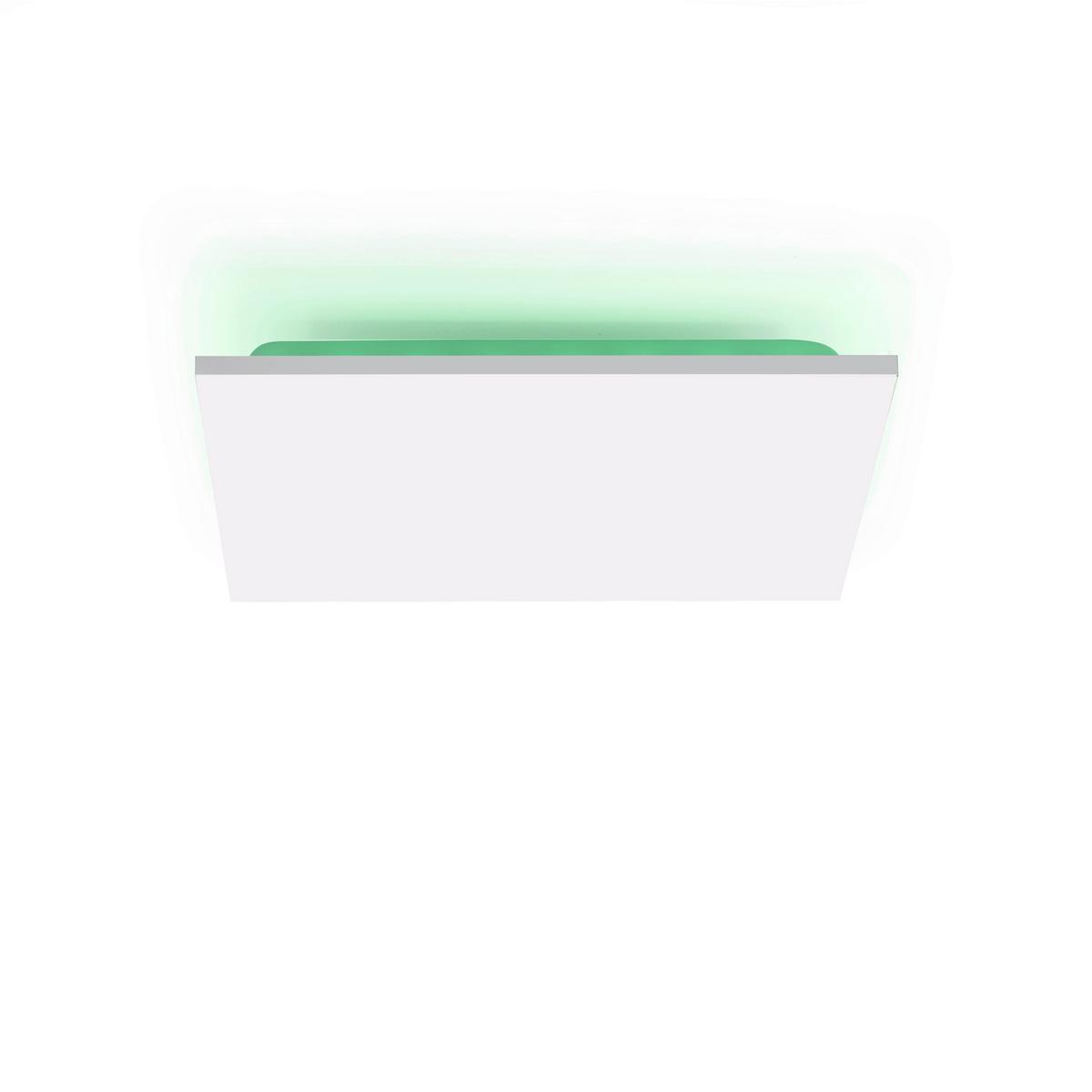 LED-Deckenleuchte Gustav 29 Watt - Weiß, Design, Kunststoff/Metall (45/45/7cm)