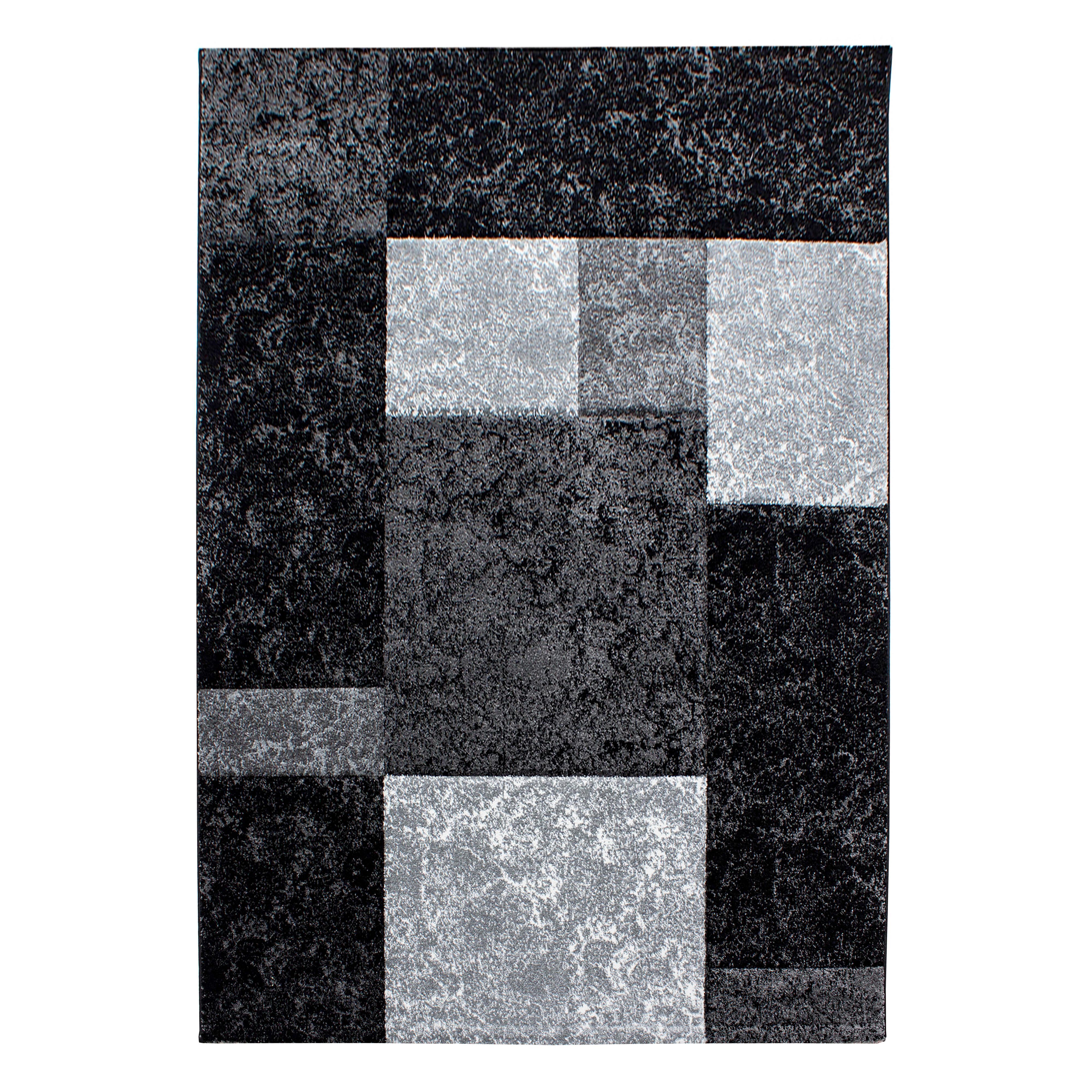 Ravno Tkana Preproga Hawaii, Črna, 280x370cm - črna, Design, tekstil (280/370cm) - Novel