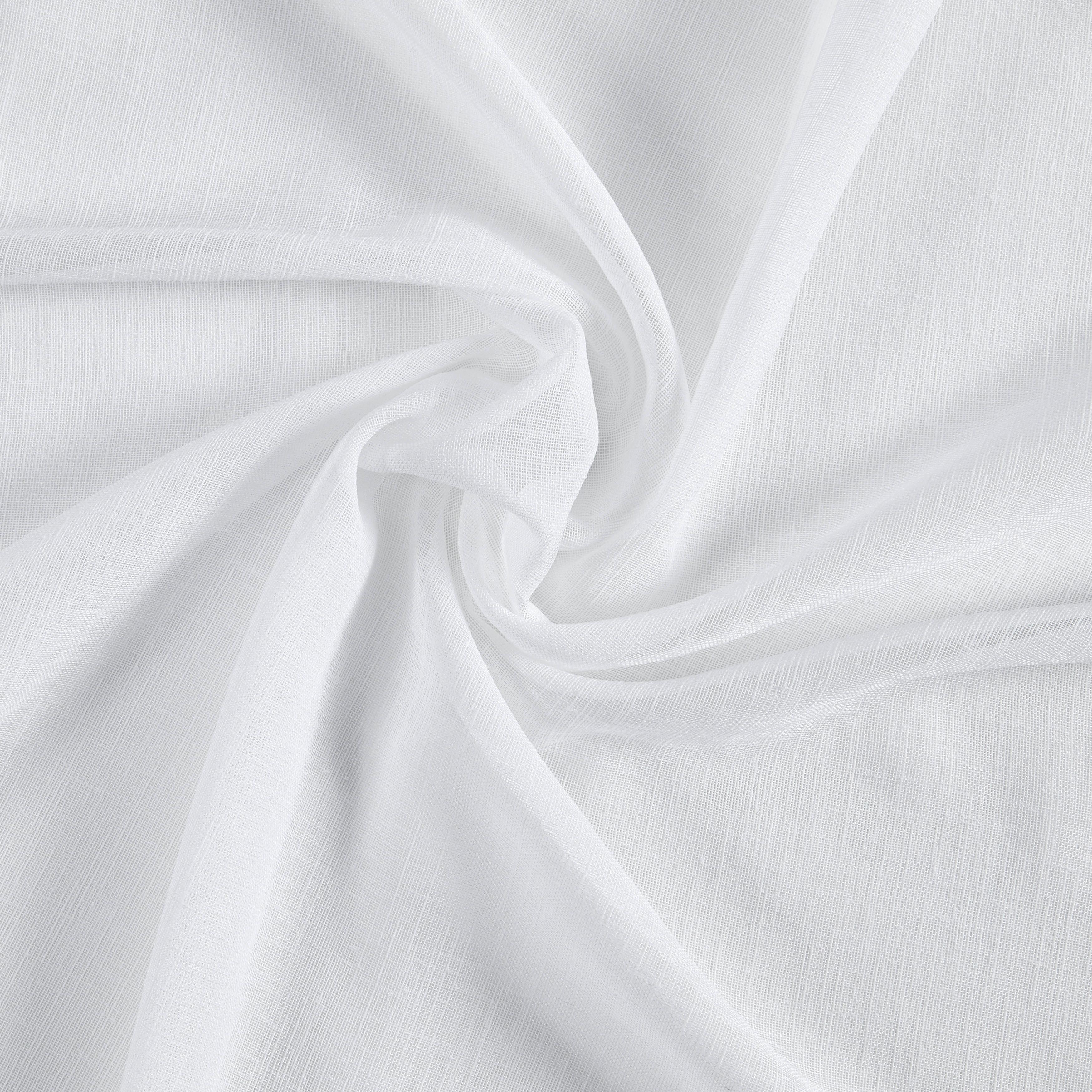 Končana Zavesa Sigrid -Akt- - bela, Romantika, tekstil (140/245cm) - Premium Living