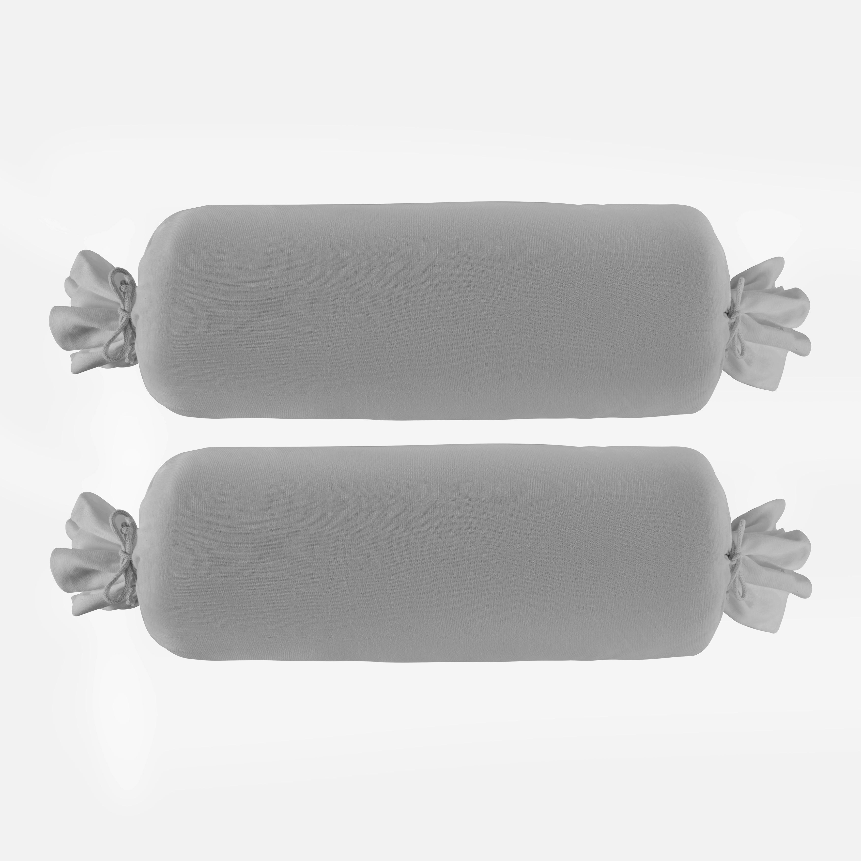 Kissenhüllen-Set Basic Anthrazit, 2-Stück - Anthrazit, MODERN, Textil (15/40/25cm) - Modern Living
