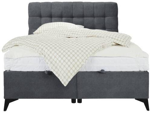 Box Krevet Magic - crna/taupe, Konvencionalno, drvni materijal/tekstil (140/200cm) - Modern Living