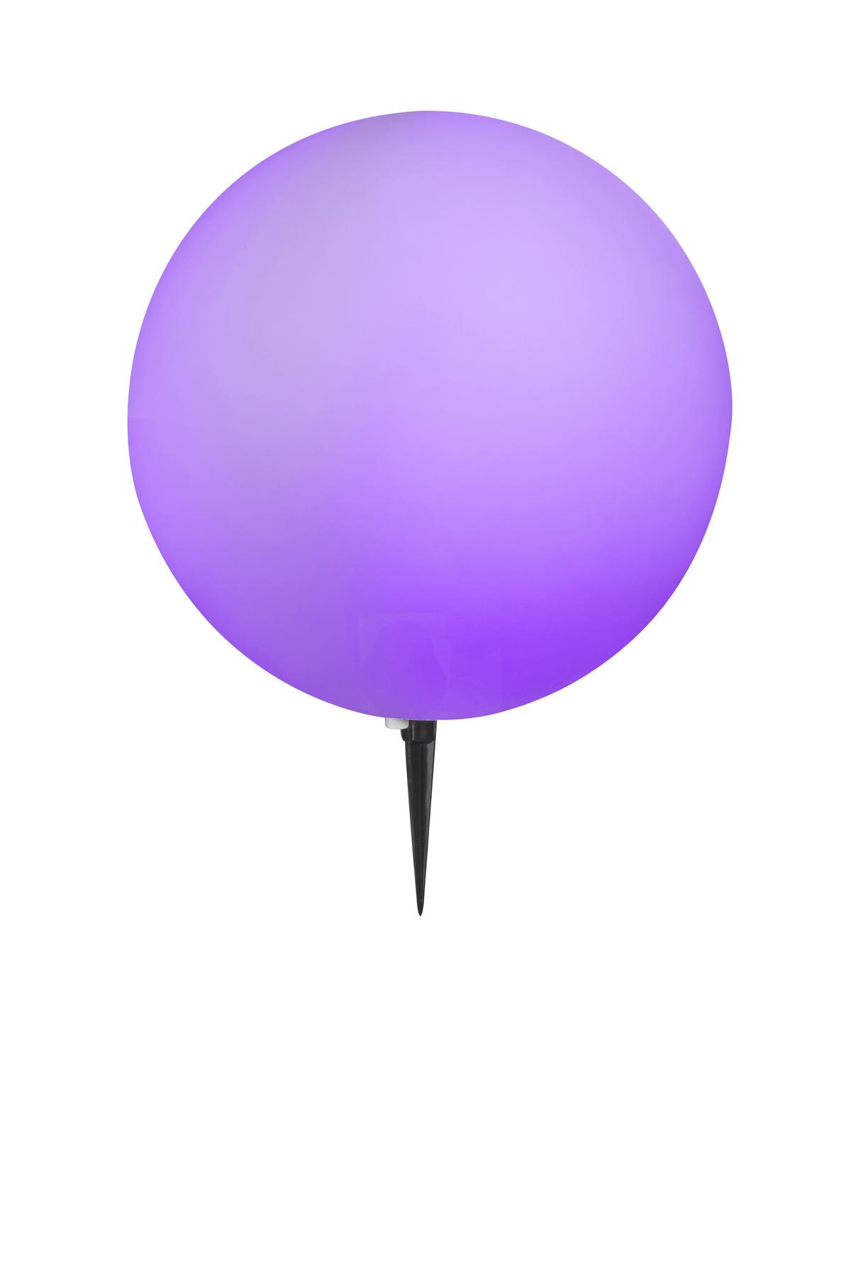 AUSSENSTEHLEUCHTE 31776 TOULA - Weiss/Schwarz, Design, Kunststoff (40/56cm) - Globo