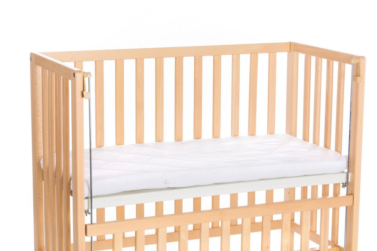 MATERAC DO ŁÓŻKA DOSTAWNEGO 555451 NINO - biały, Basics, tkanina (45/90/4,5cm) - Fillikid
