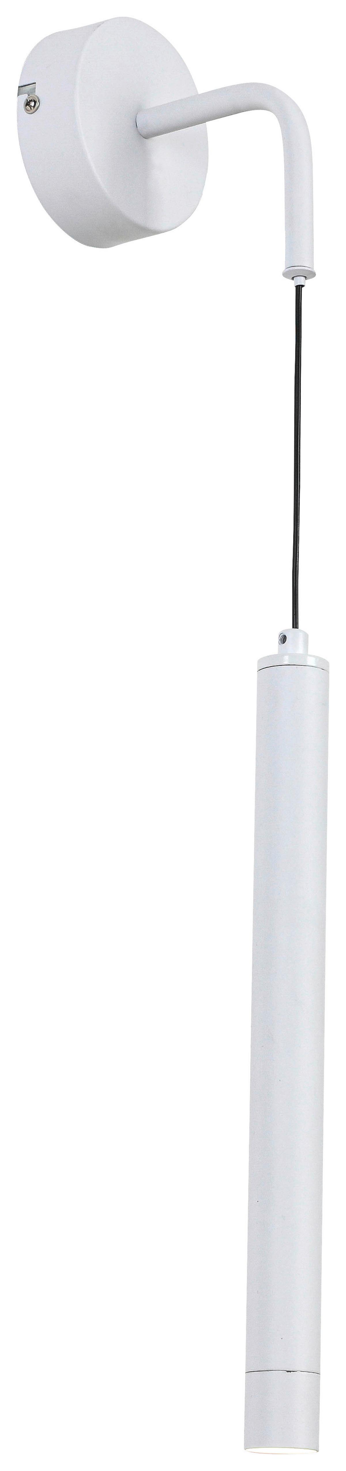 Aplică de perete cu LED Tolli - alb, Konventionell, plastic/metal (12/9/50cm) - Mömax
