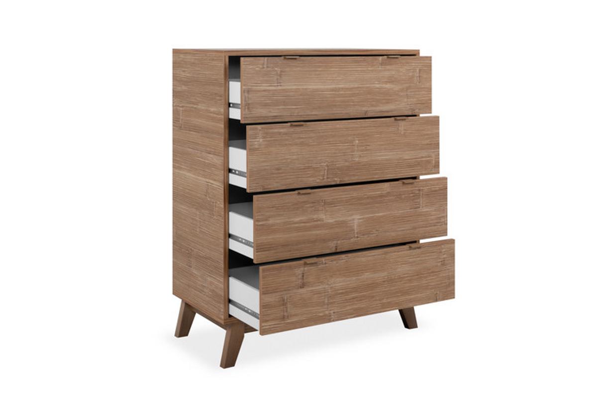 Kommode Boobang in Naturfarben - Naturfarben, MODERN, Holz/Holzwerkstoff (81,5/104,5/40cm) - Mömax