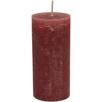 Stumpenkerze Lia in Rosa - Rosa, MODERN (6,8/15cm) - Premium Living