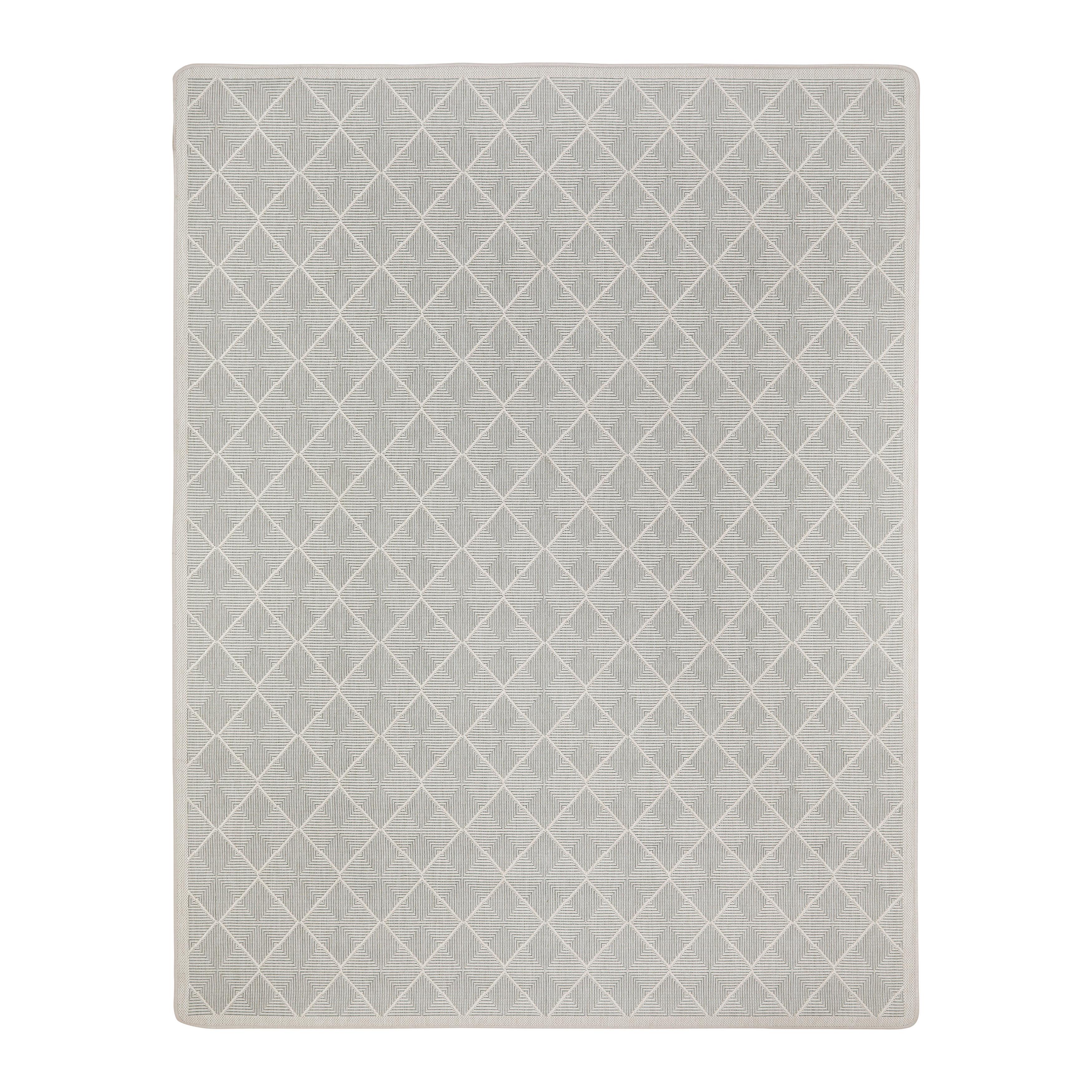 FLATVÄVD MATTA FJORA - grön, Modern, textil (133/190cm) - Mömax