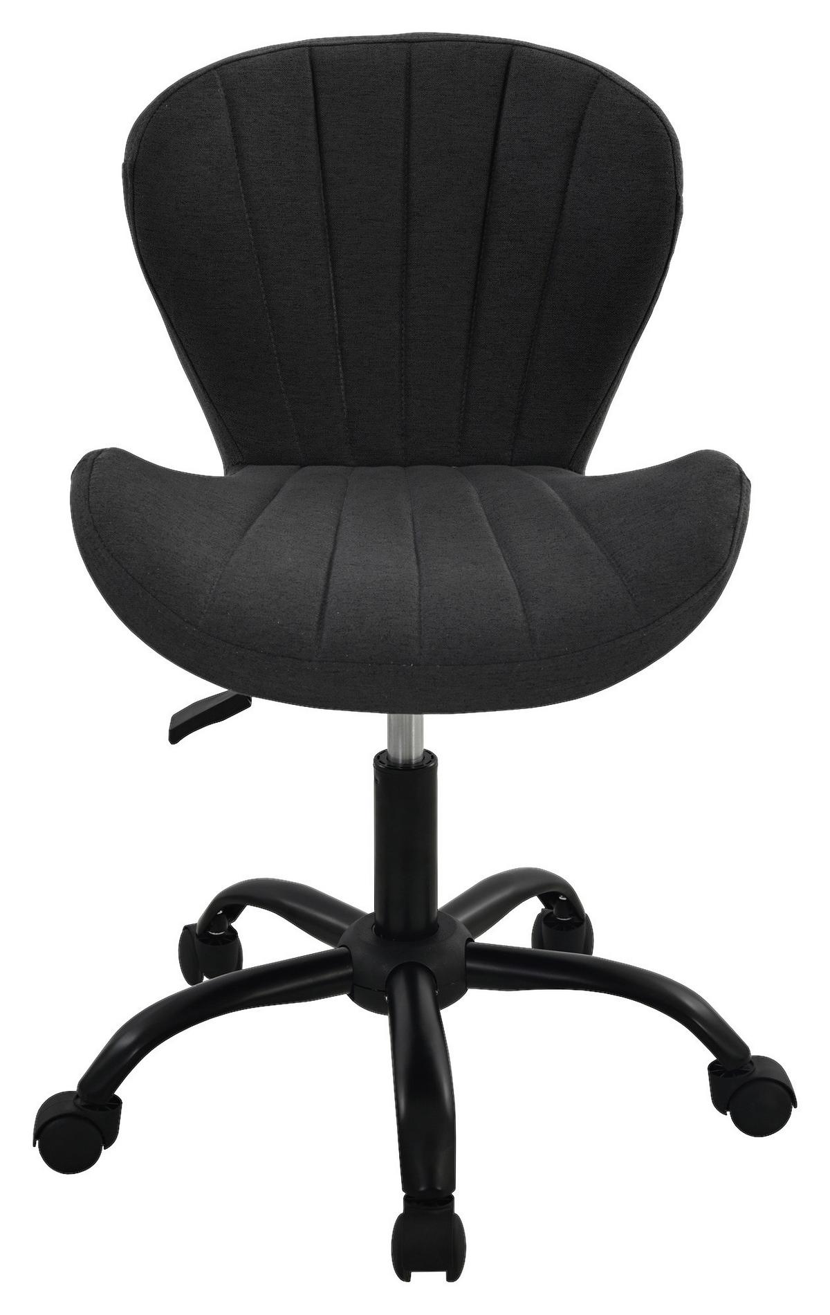 Klara 1 Uredska Stolica - siva/crna, Trend, metal/tekstil (58/84/56cm) - Modern Living