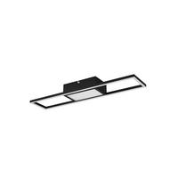 LED-Deckenleuchte Regido Schwarz max. 22 Watt - Schwarz, Design, Metall (13/60/6cm)