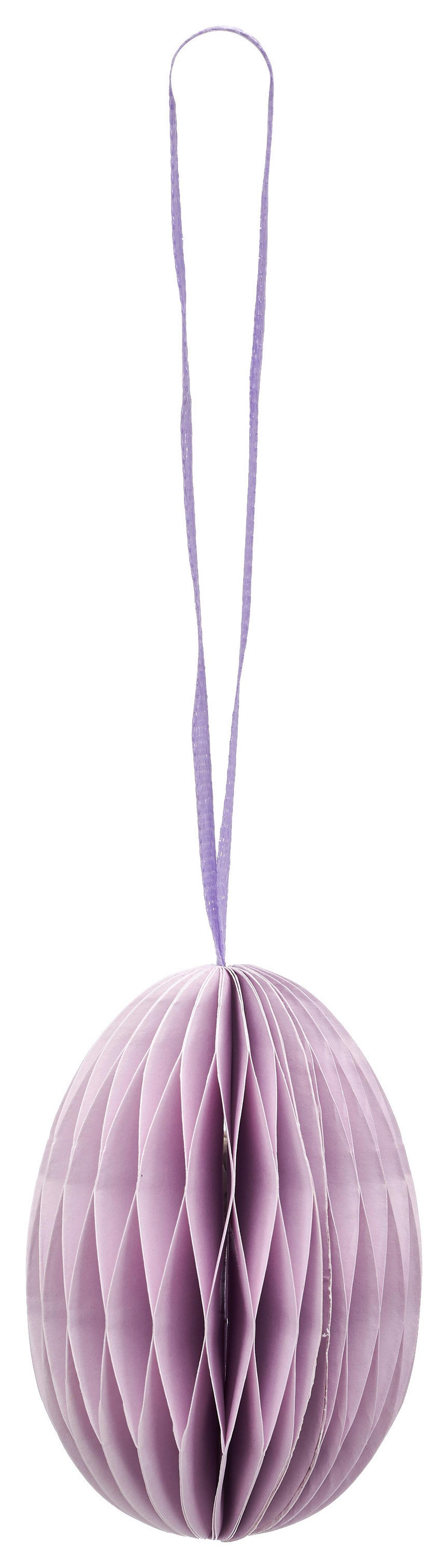 Dekohänger Paper I Gelb/Rosa/Flieder/Grün, 4 Stk. - Gelb/Pastellgrün, KONVENTIONELL, Papier (5/7/5cm) - Mömax