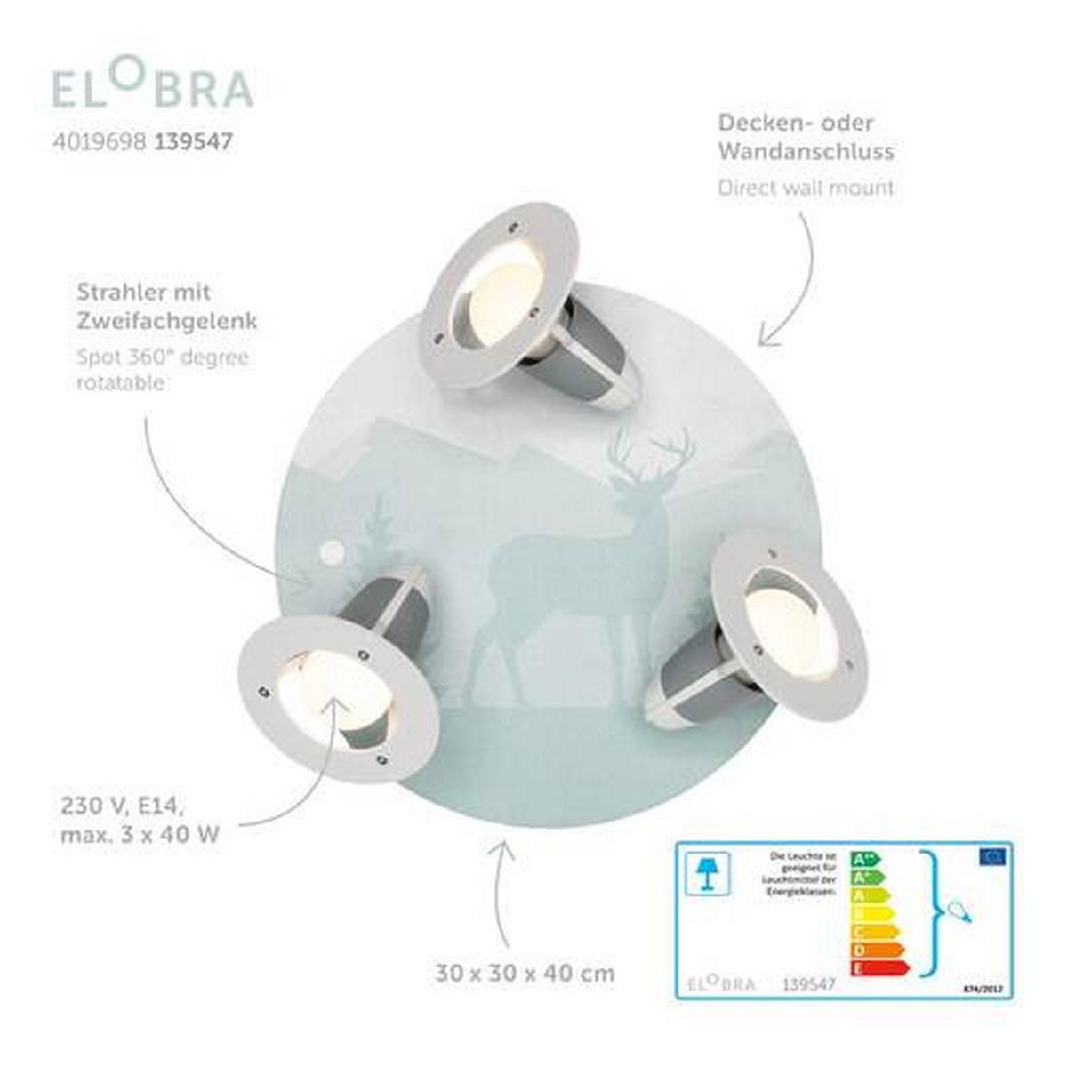 LAMPA SUFITOWA DZIECIĘCA 139547 SCANDI WALD - zielony, Basics, drewno (30/20cm)