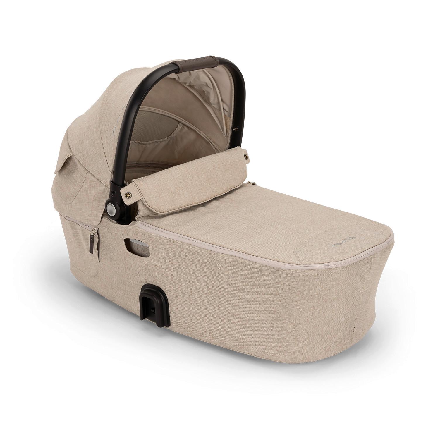 GONDOLA PRZENOŚNA CC18800BISGL DEMI NEXT - kolor naturalny, Basics, tkanina (43/58/88cm) - Nuna