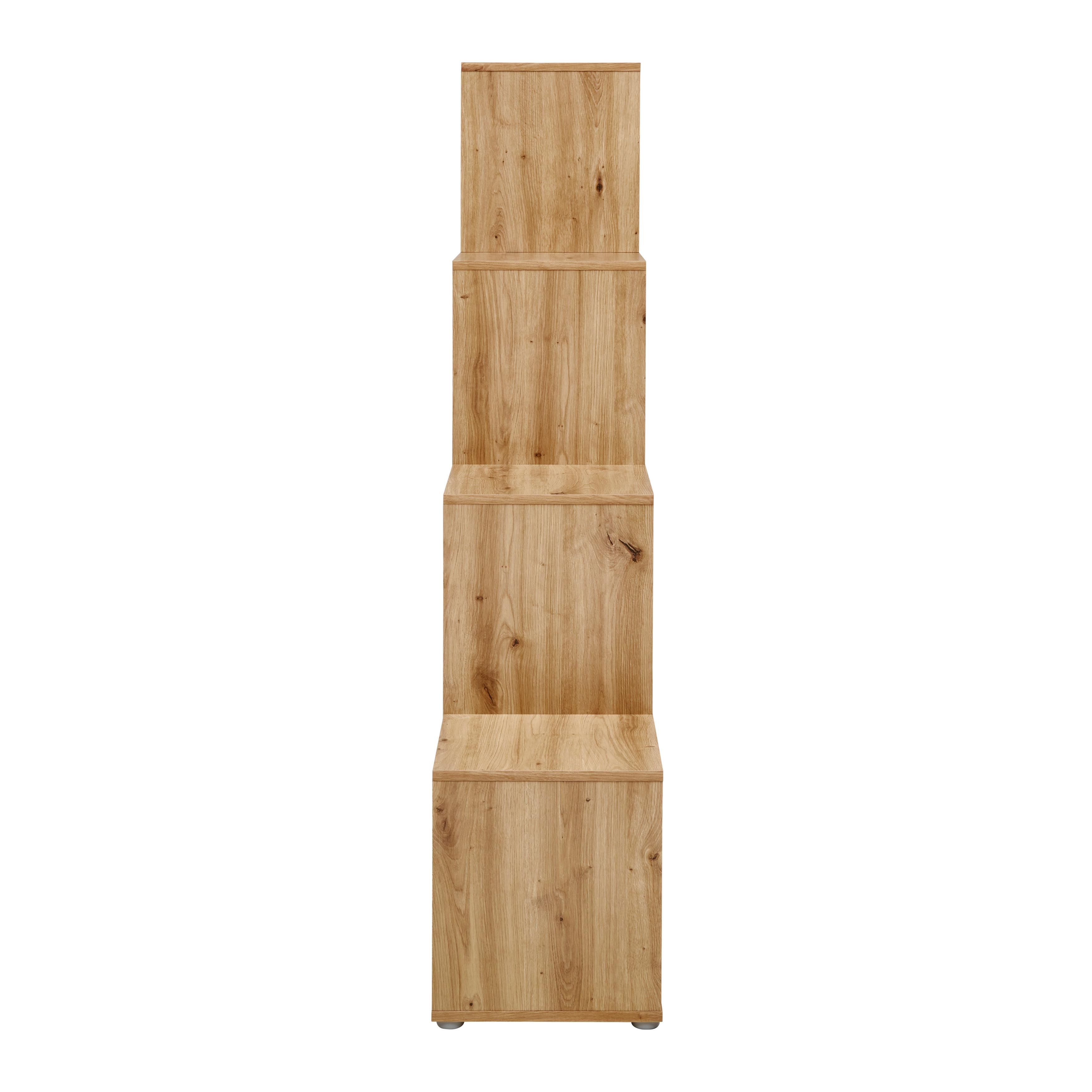 HYLLA CASSA 2 -EXKLUSIV- - ek Artisan, Klassisk, trämaterial (148/150/35cm) - Mömax