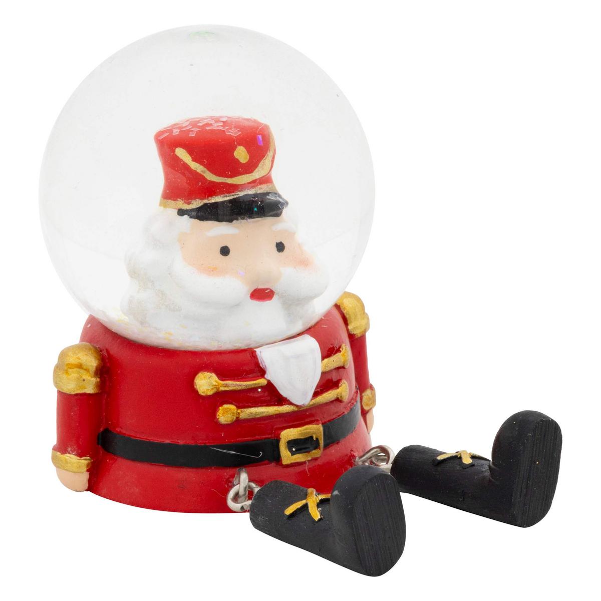 Ukrasna Figura Pere Noel - crvena, Basics, plastika (4,8/4,5/8,5cm)
