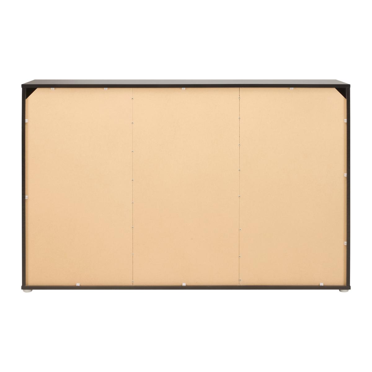 Sideboard Adriano Schwarz/Eichefarben - Eichefarben/Schwarz, MODERN, Holzwerkstoff/Kunststoff (149,5/94,8/41,2cm) - Mömax