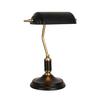 BORDSLAMPA BANKER - vit/mässingsfärgad, Romantik / Lanthus, metall (18/26,5/37cm) - Mömax
