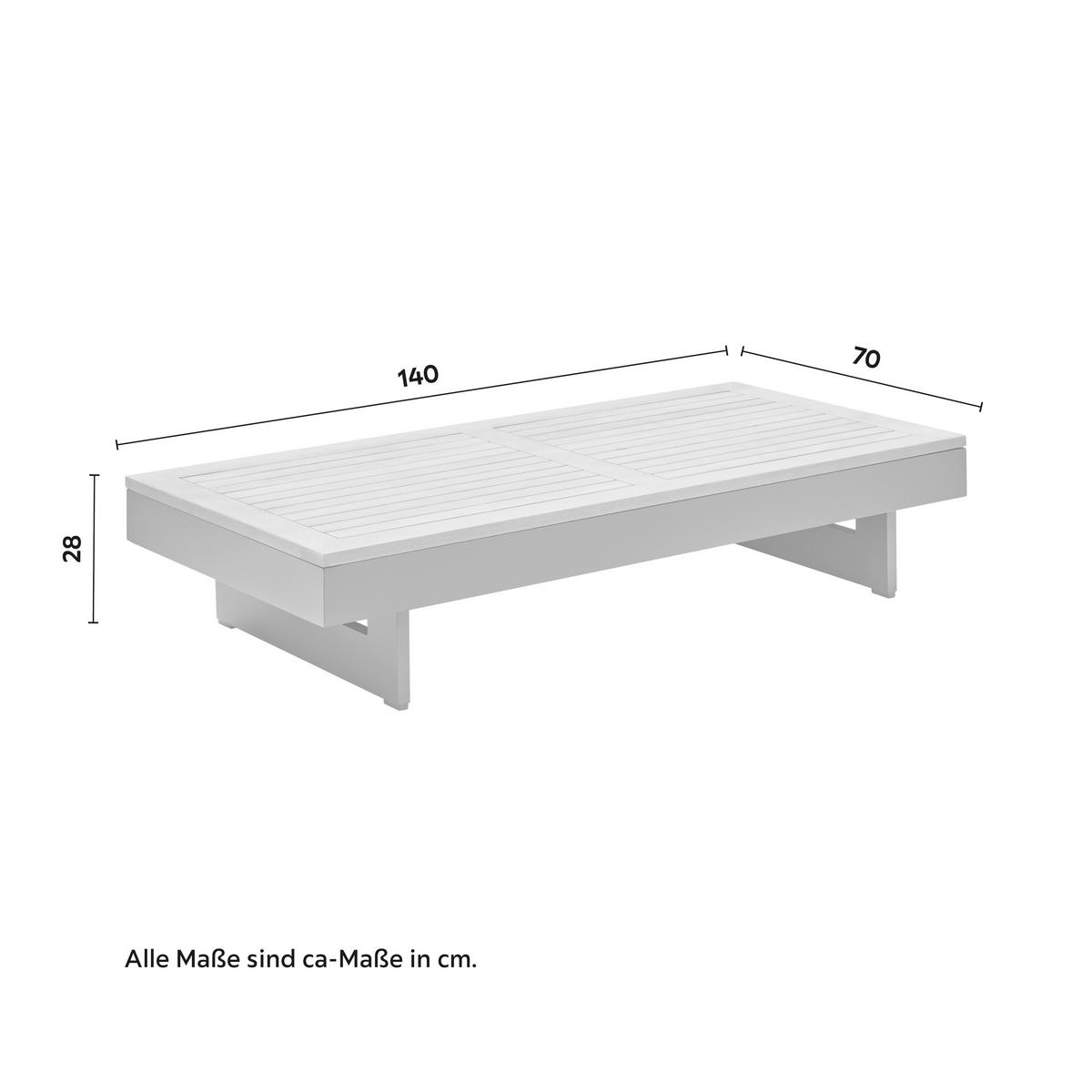 Loungegarnitur Amaia Grau, Outdoorgewebe - Dunkelgrau/Grau, Modern, Holz/Textil (323/80/70cm) - Bessagi Garden