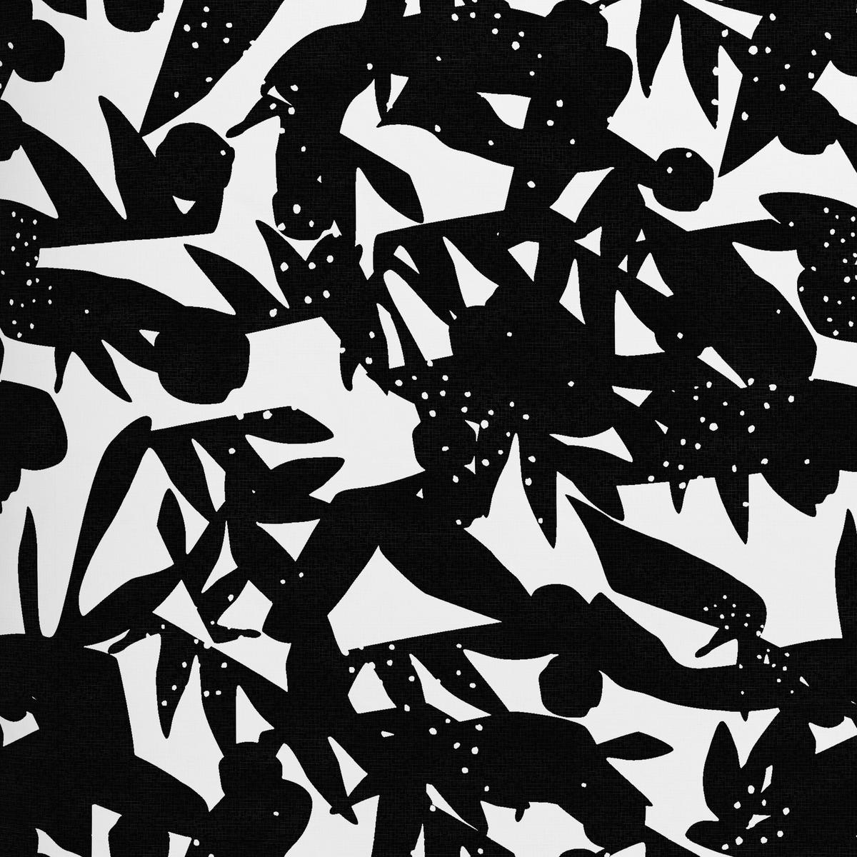 WENDEBETTWÄSCHESET ABSTRACT WENDE - Weiss/Schwarz, Konventionell, Textil (160/210cm) - Modern Living