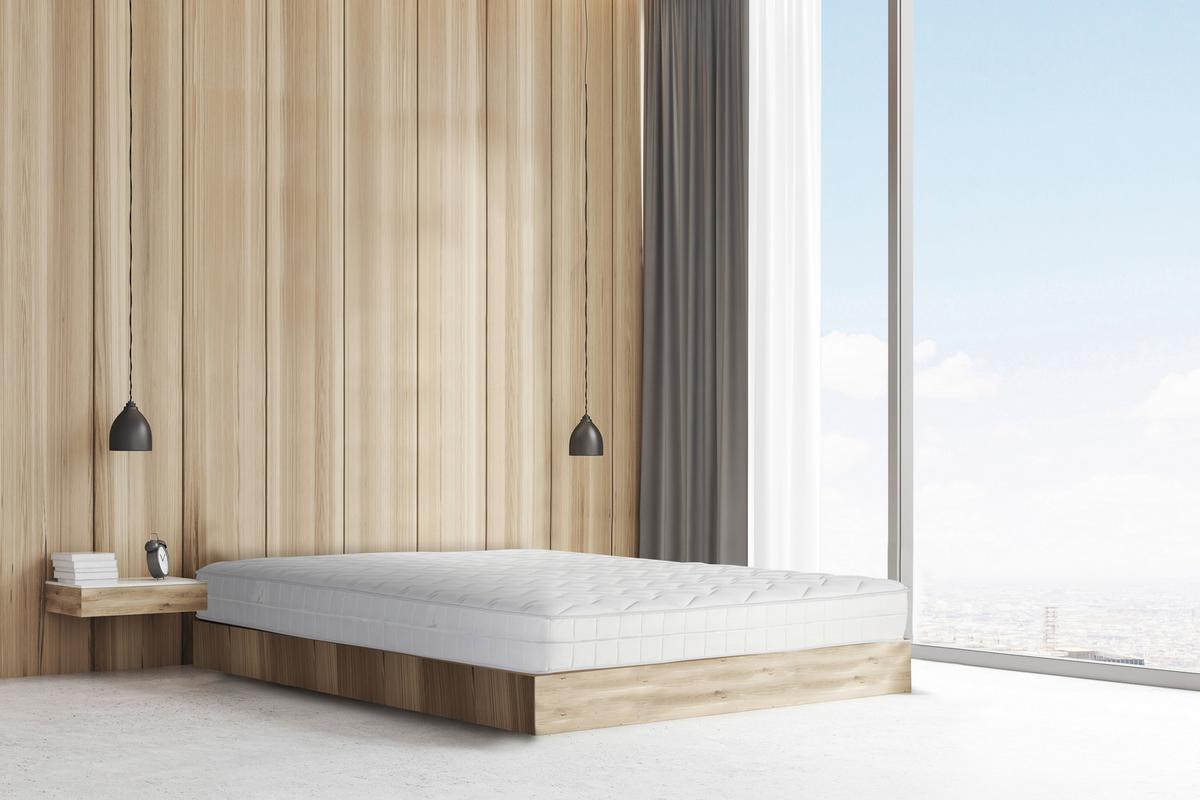 Kaltschaummatratze Air Deluxe H2/3 ca. 90x200cm - Weiß, Basics, Textil (90/200cm) - MID.YOU