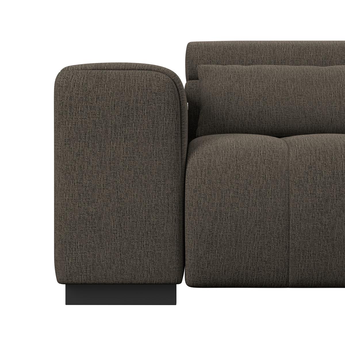 Coltar MATERA - maro închis, Trend, textil (311/226cm)