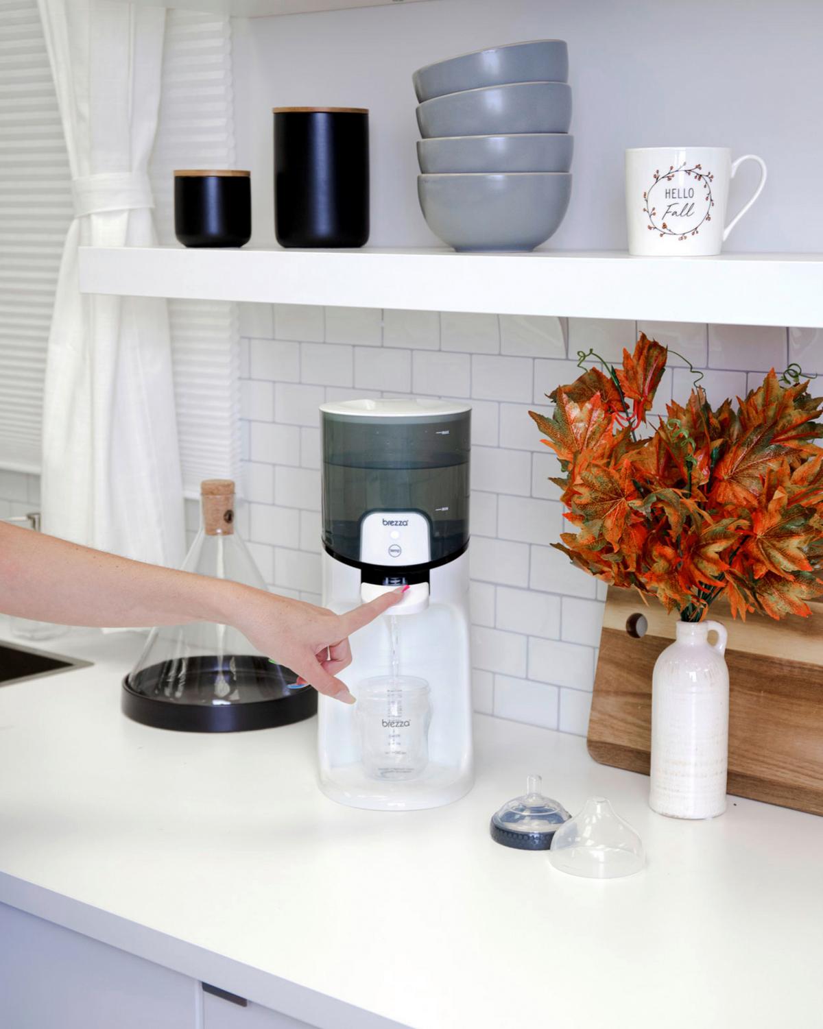 URZĄDZENIE DO PRZYG. JEDZENIA 18941 INSTANT WARMER - biały, Basics, tworzywo sztuczne (19/36,7/15,7cm) - Baby Brezza