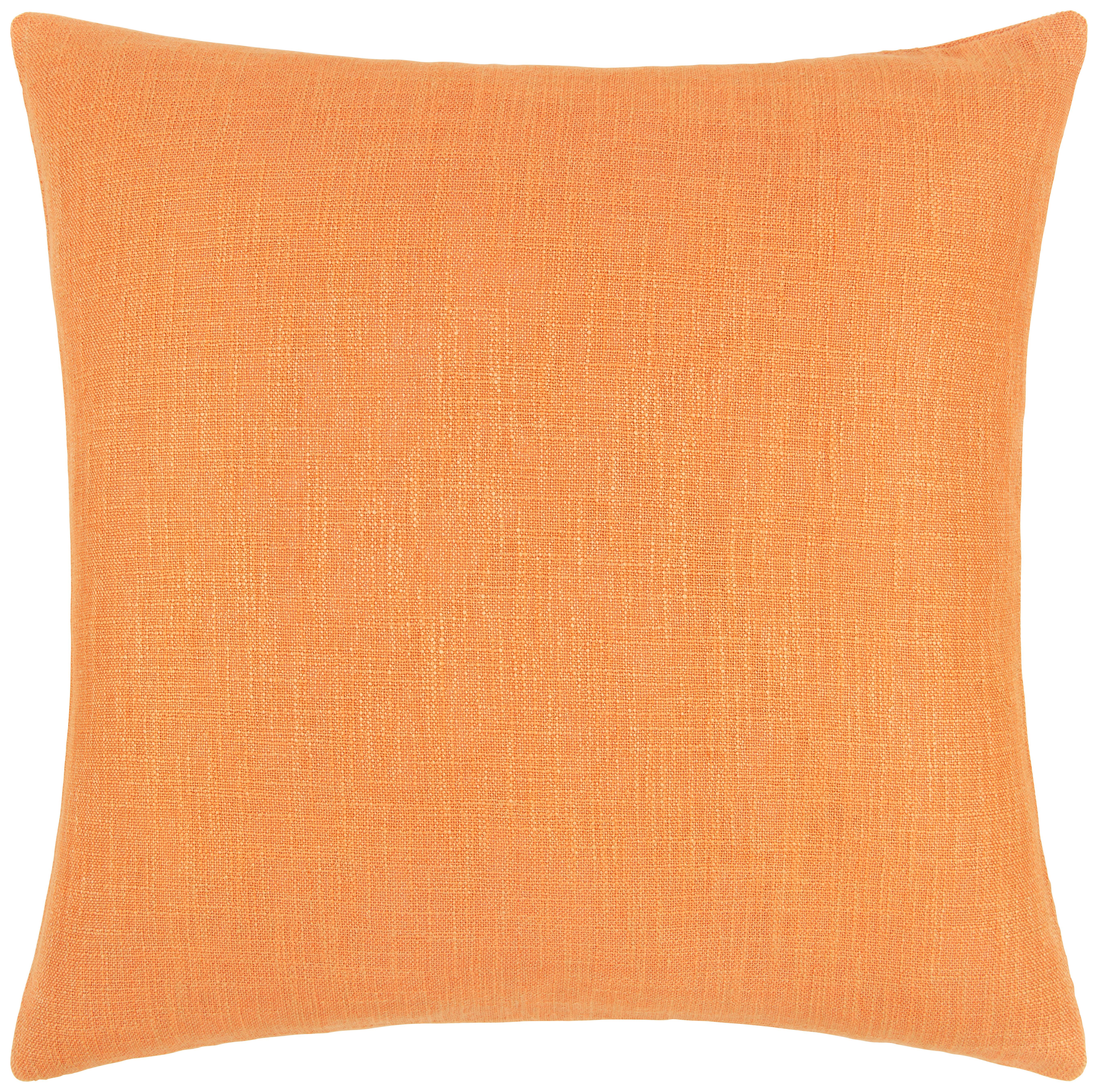 Kissenhülle Leinenoptik in Terracotta ca. 50x50cm - Terracotta, Textil (50/50cm) - Modern Living