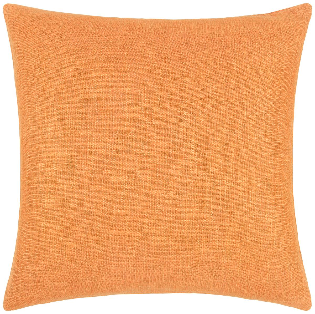 Kissenhülle Leinenoptik in Terracotta ca. 50x50cm - Terracotta, Textil (50/50cm) - Modern Living