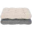 Sitzkissen Pepsi Grau 40x40cm - Grau, Textil (40/40cm) - Mömax modern living