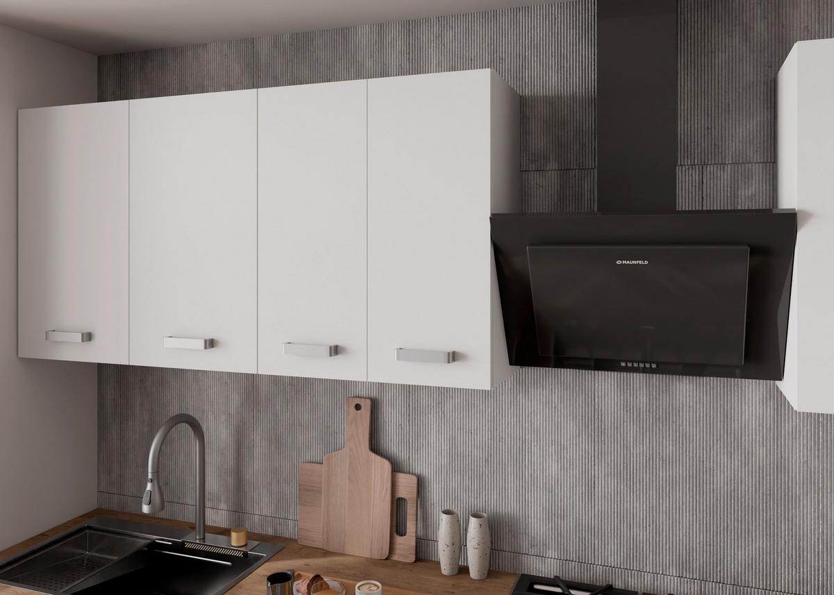 Blok Kuhinja Eko - boja hroma/boja hrasta, Moderno, pločasti materijal/plastika (240/218/60cm) - Modern Living
