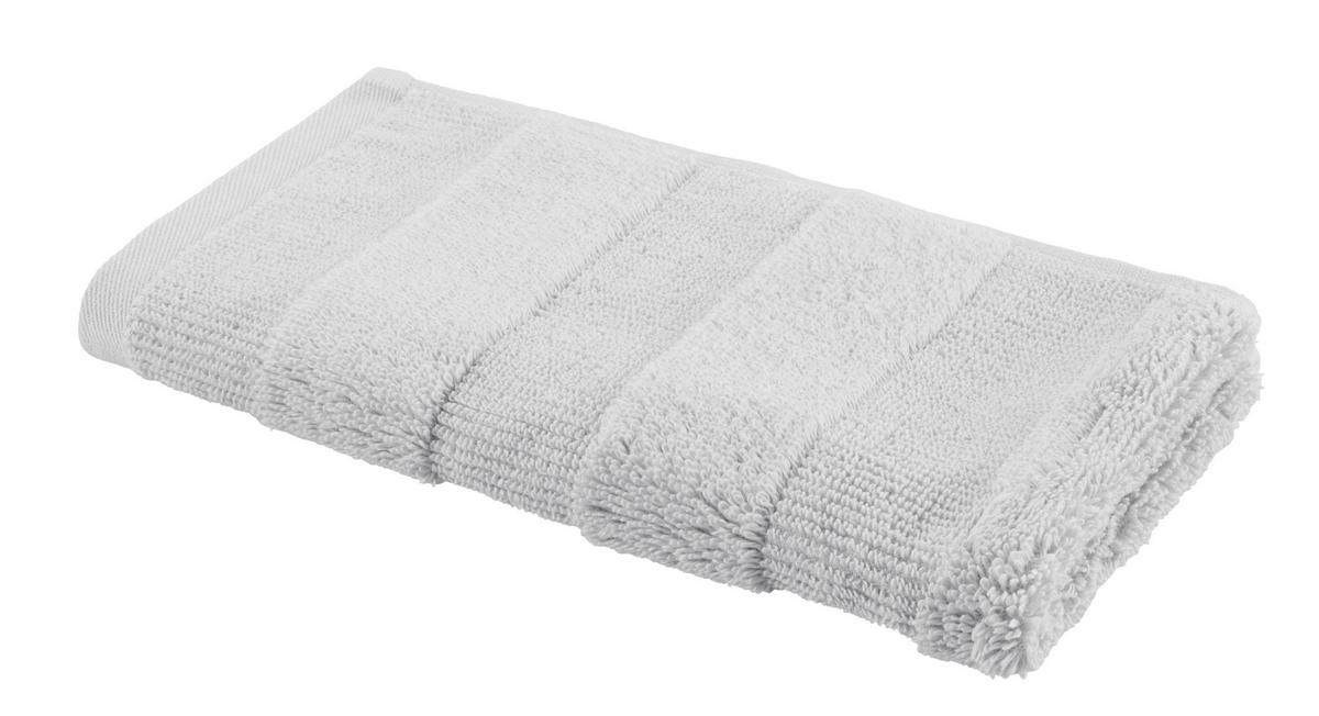 Vendégtörölköző Chris 30/50cm - ezüstszínű, textil (30/50cm) - Premium Living