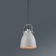 Hängeleuchte Basti, max. 1x60 Watt - Grau, LIFESTYLE, Metall (21,5/120cm) - MÖMAX modern living