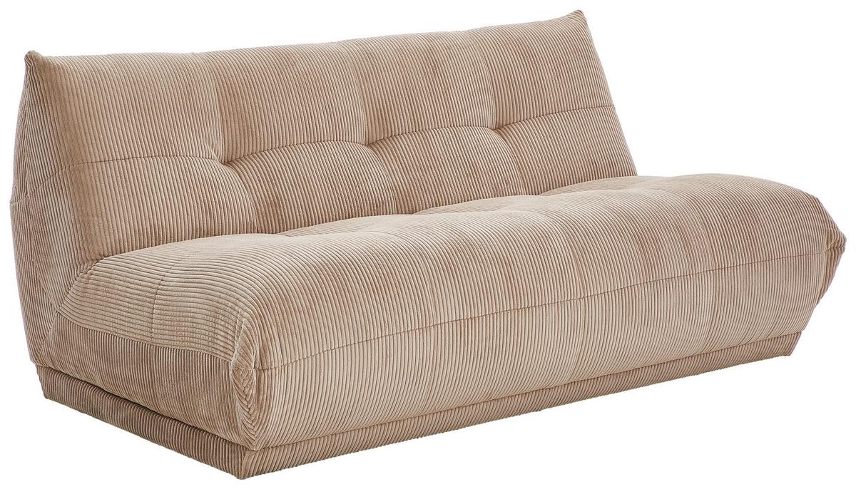 Modul Sofaelement Giselle Taupe - Taupe, Trend, Textil (180/80/112cm) - Livetastic