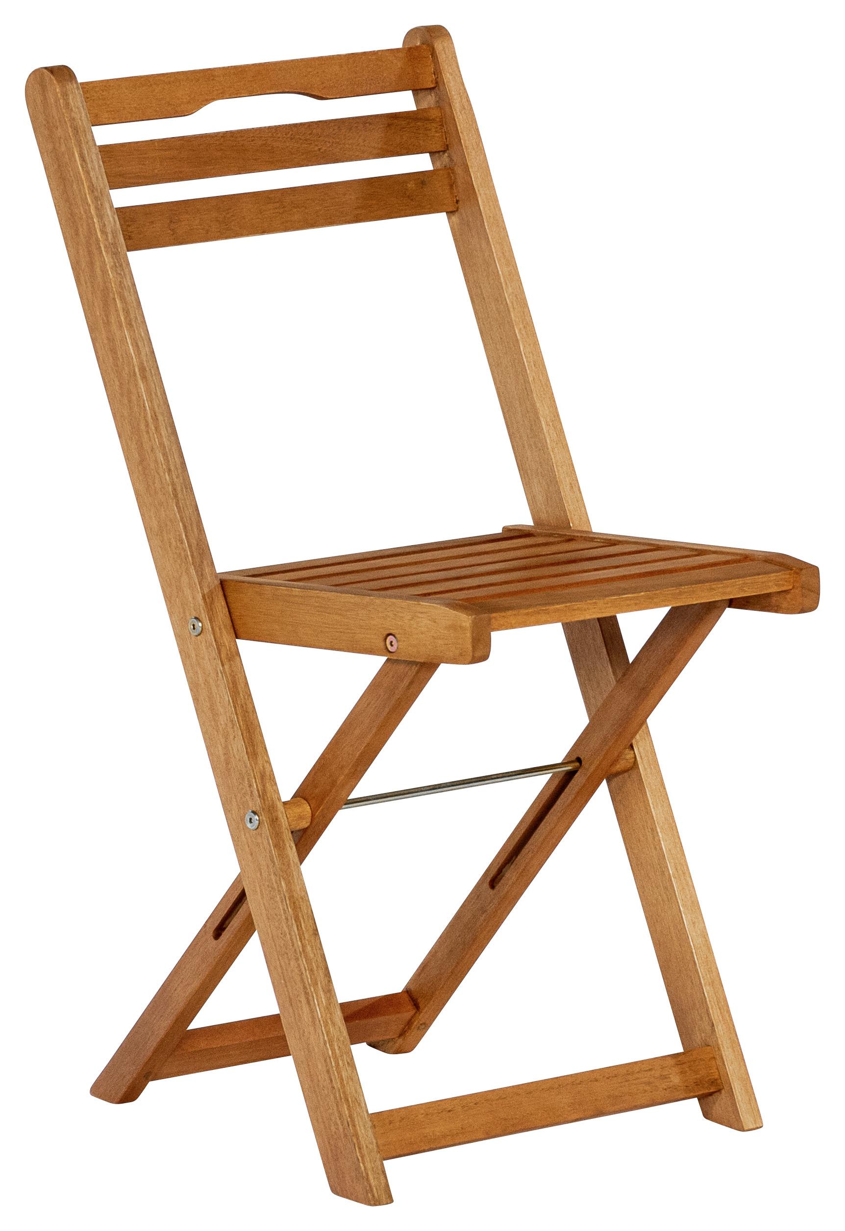 Balkonset "Porto" aus Eukalyptus, natur - Naturfarben, KONVENTIONELL, Holz (40/82/49cm) - Gardenson