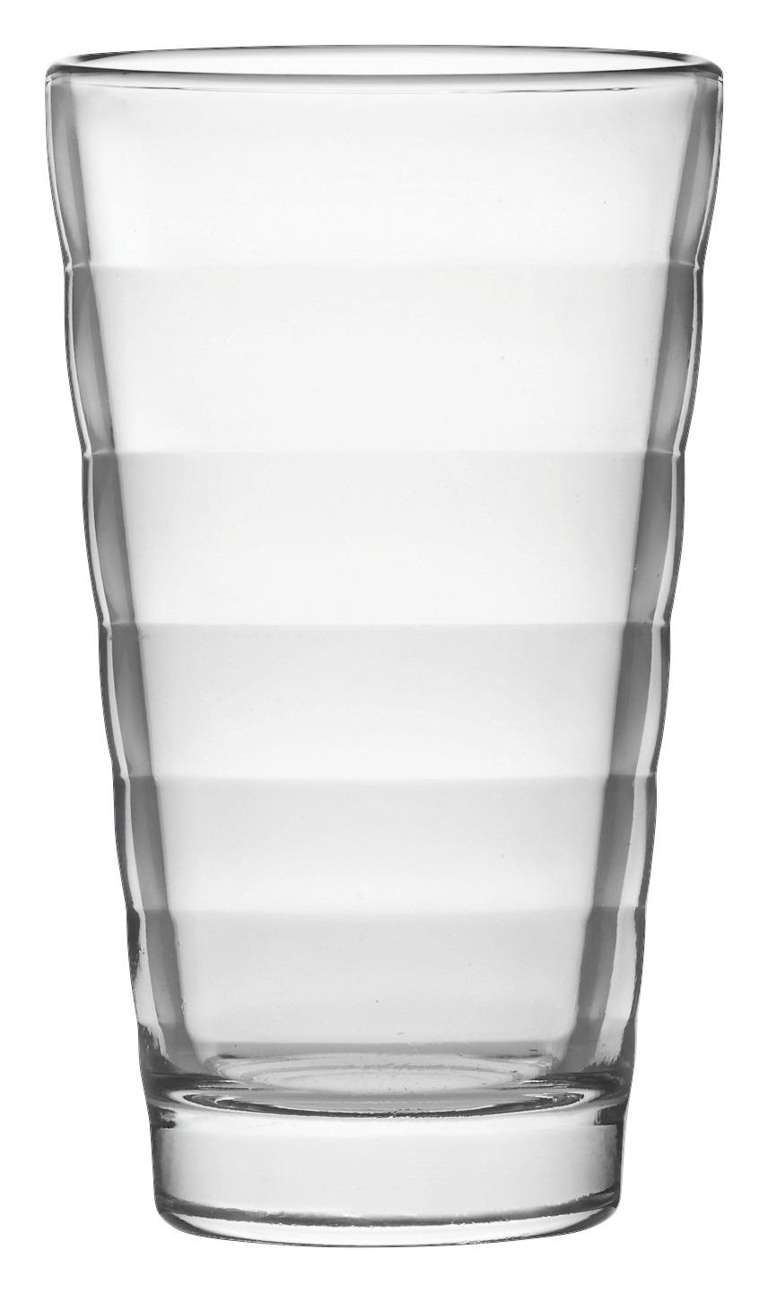 Trinkglas Onda ca. 300ml - Transparent, KONVENTIONELL, Glas (7,5/13cm) - Leonardo