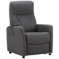 Relaxsessel Times in Graphitfarben - Graphitfarben, Modern, Textil (76/110/80cm) - Premium Living