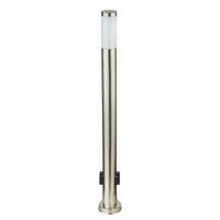 Podna Svjetiljka Vanjska 3159k - boje oplemenjenog čelika/opalna, Design, metal/plastika (13,1/110cm) - Globo